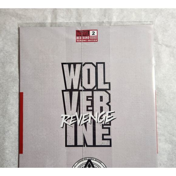Marvel Wolverine Revenge #2 Polybag Variant Ed. Tyler Kirkham Brand New Sealed - Picture 4 of 6